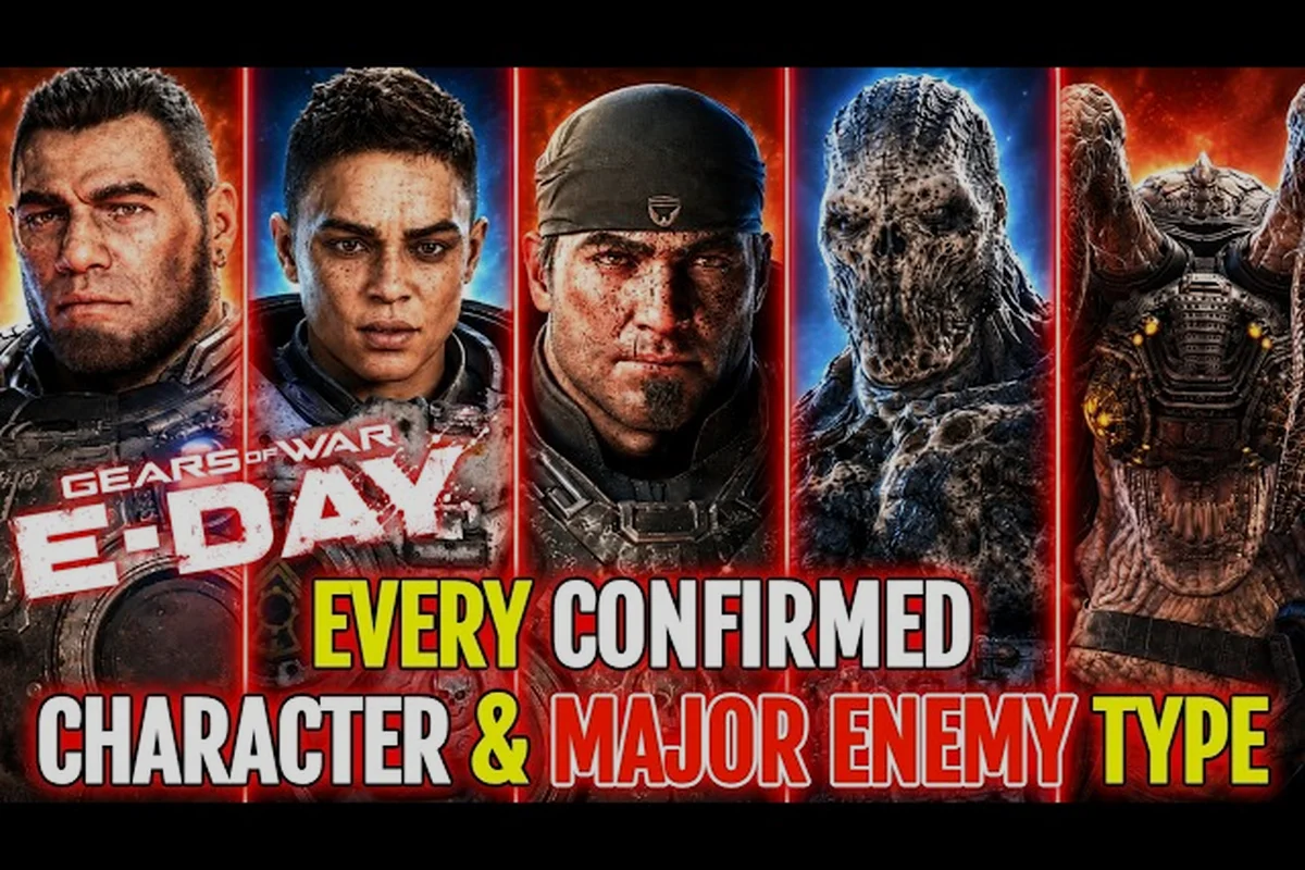 Personnages Locuste de Gears of War: E-Day : Roster des Monstres